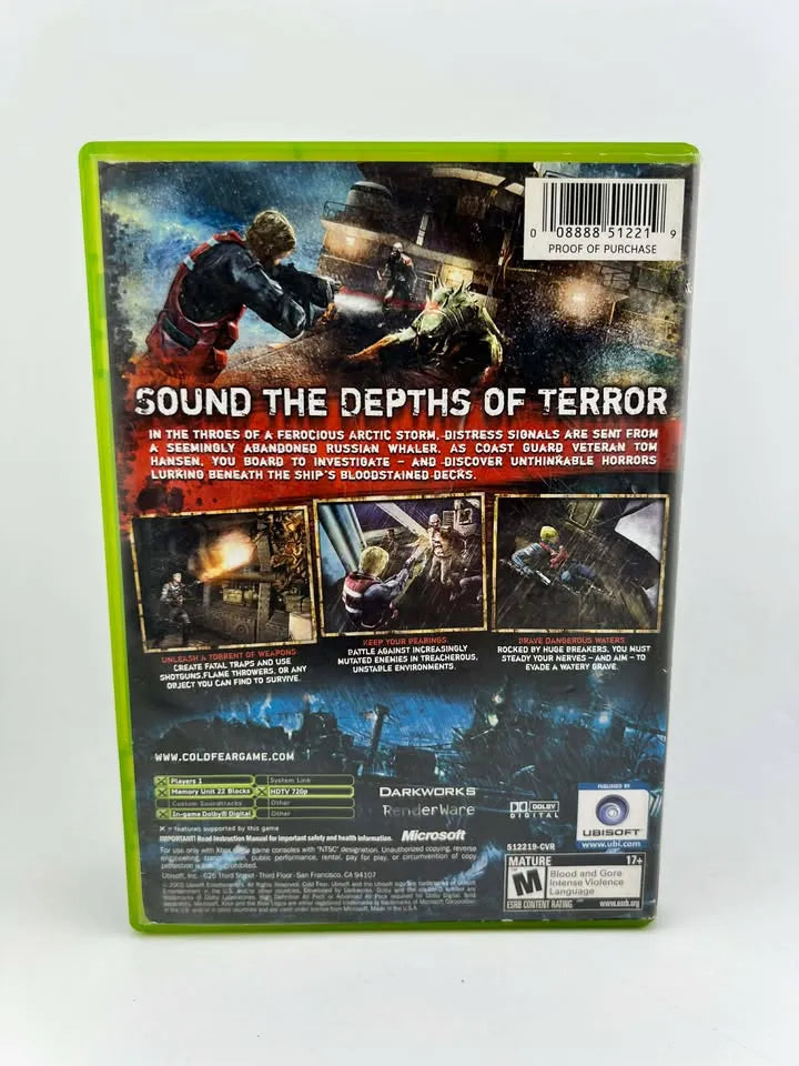 Cold Fear Xbox