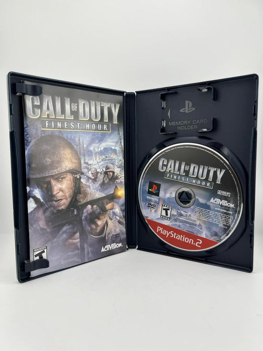 Call of Duty Finest Hour Greatest Hits Playstation 2 PS2