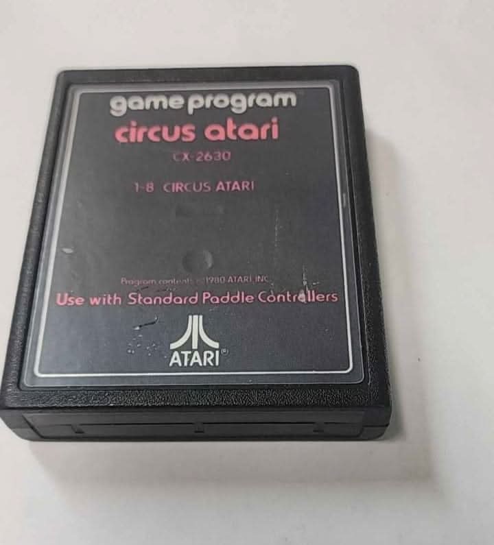 Circus Atari Atari 2600 jeux video game-x