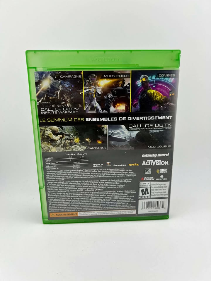 Call of Duty: Infinite Warfare Edition Legacy Xbox One XONE