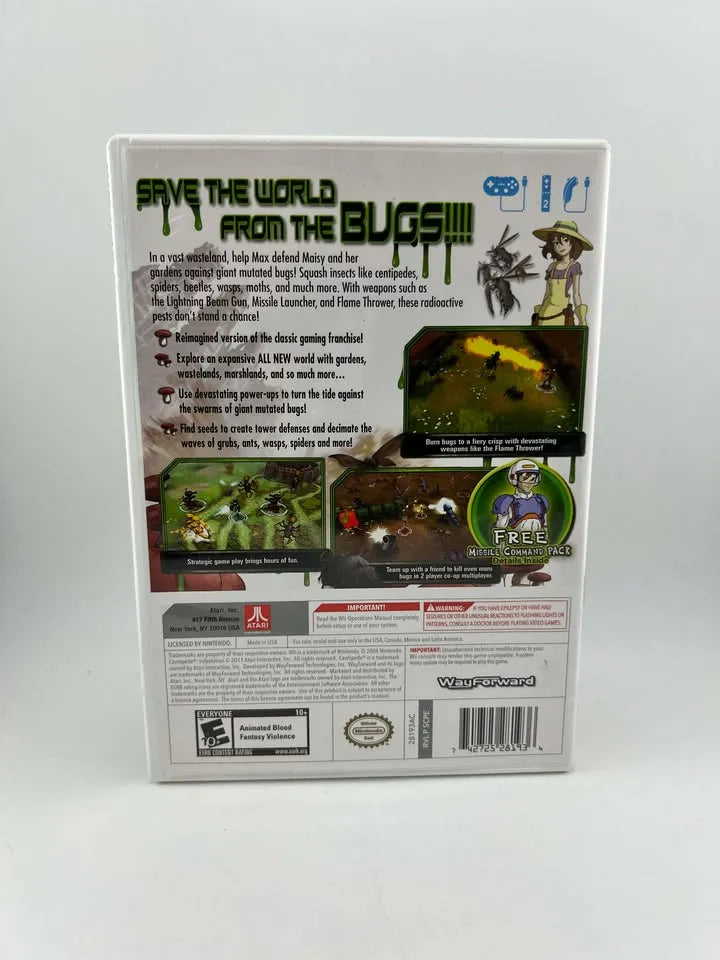 Centipede: Infestation Nintendo Wii