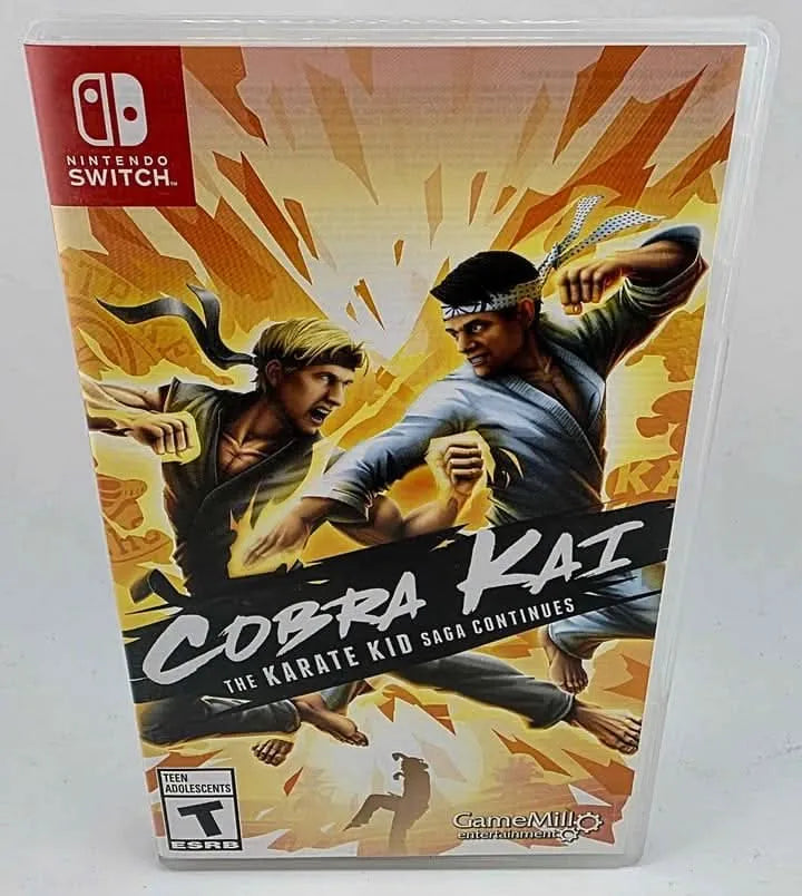 Cobra Kai: The Karate Kid Saga Continues Nintendo Switch jeux video game-x