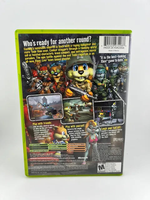 Conker Live and Reloaded Xbox