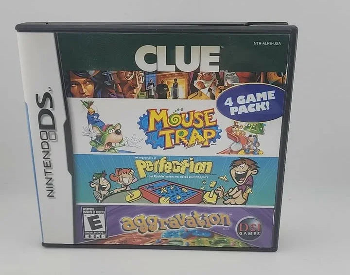 Clue/Mouse Trap/Perfection/Aggravation Nintendo DS