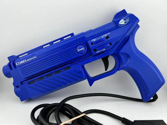 Fusil Nyko Super Cobra Light Gun Playstation PS1 Sega Saturn SS