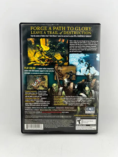 Champions of Norrath Playstation 2 PS2
