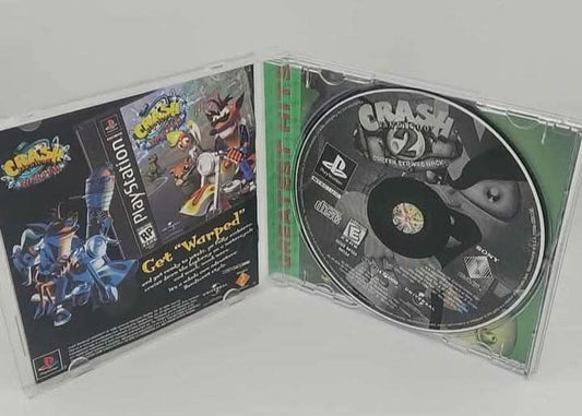 Crash Bandicoot 2 Cortex Strikes Back Greatest Hits Playstation PS1