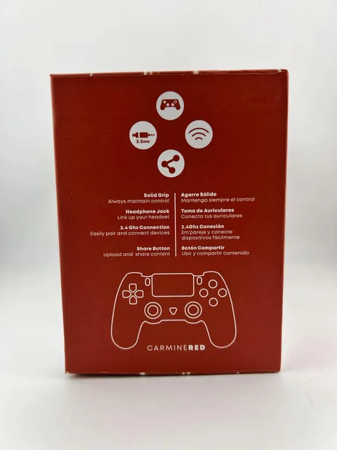 Manette Générique Rouge Playstation 4 PS4