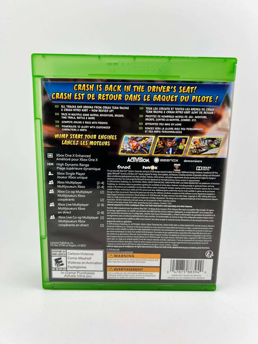 Crash Team Racing CTR Nitro Fueled Xbox One XONE