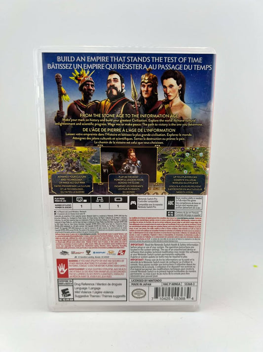 Sid Meier's Civilization VI 6 Nintendo Switch