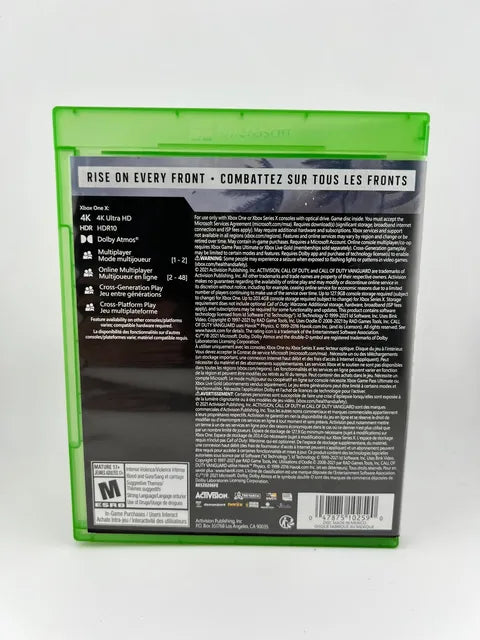 Call of Duty: Vanguard Xbox One Xone / Xbox Series Xseries