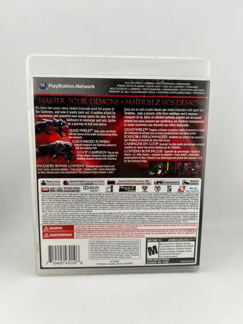 The Darkness II 2 Limited Edition Playstation 3 PS3