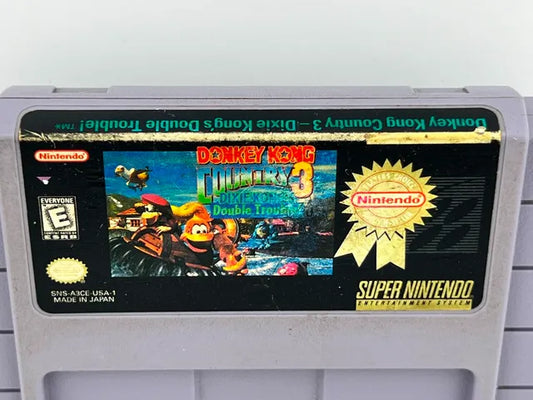 Donkey Kong Country 3 Player's Choice Super Nintendo Snes