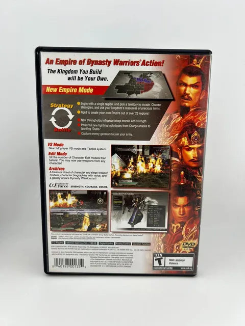 Dynasty Warriors 4 Empires Playstation 2 PS2