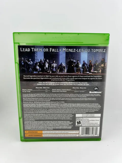 Dragon Age: Inquisition Xbox One XONE