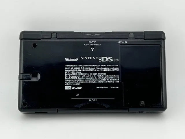 Console Nintendo DS Lite Noire