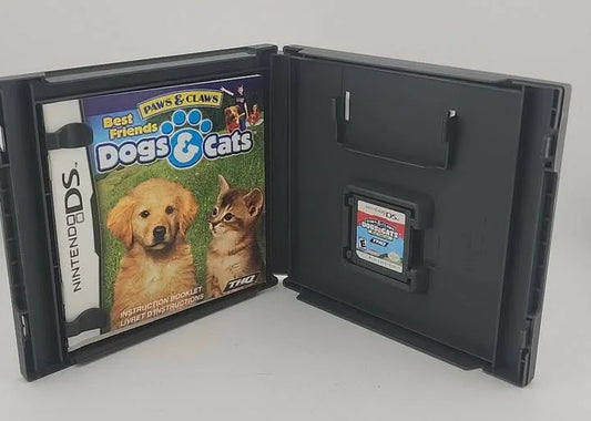 Paws and Claws Dogs and Cats Best Friends Nintendo DS