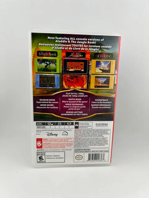 Disney Classic Games Collection: The Jungle Book, Aladdin, & The Lion King Nintendo Switch