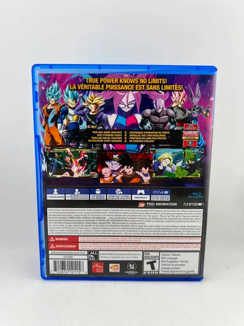 Dragon Ball FighterZ Playstation 4 PS4