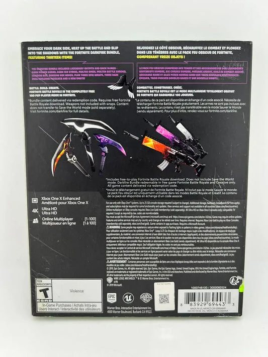 Fortnite: Darkfire Xbox One Xone