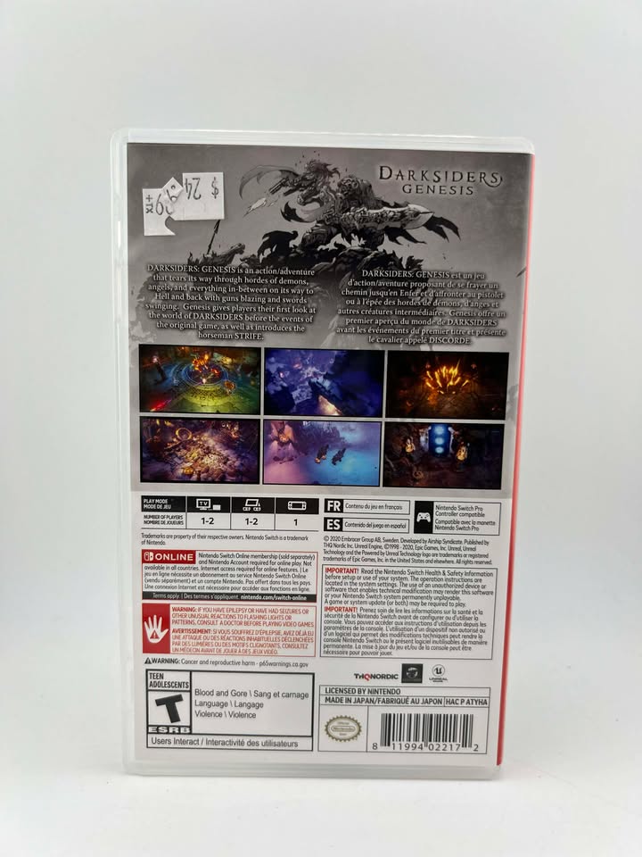 Darksiders Genesis Nintendo Switch