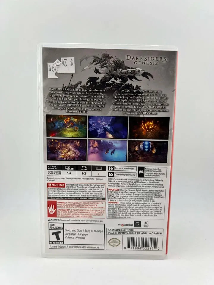 Darksiders Genesis Nintendo Switch