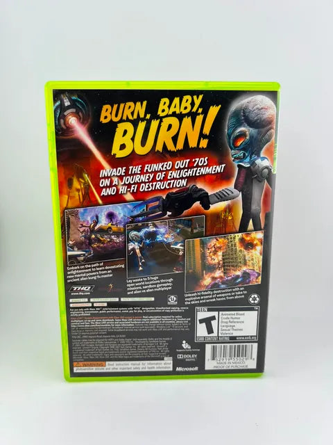 Destroy All Humans: Path of the Furon Xbox 360 X360