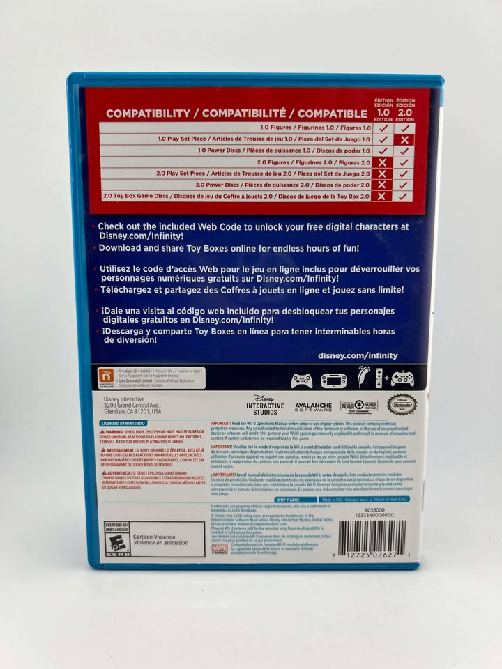 Disney Infinity 2.0 Nintendo Wiiu