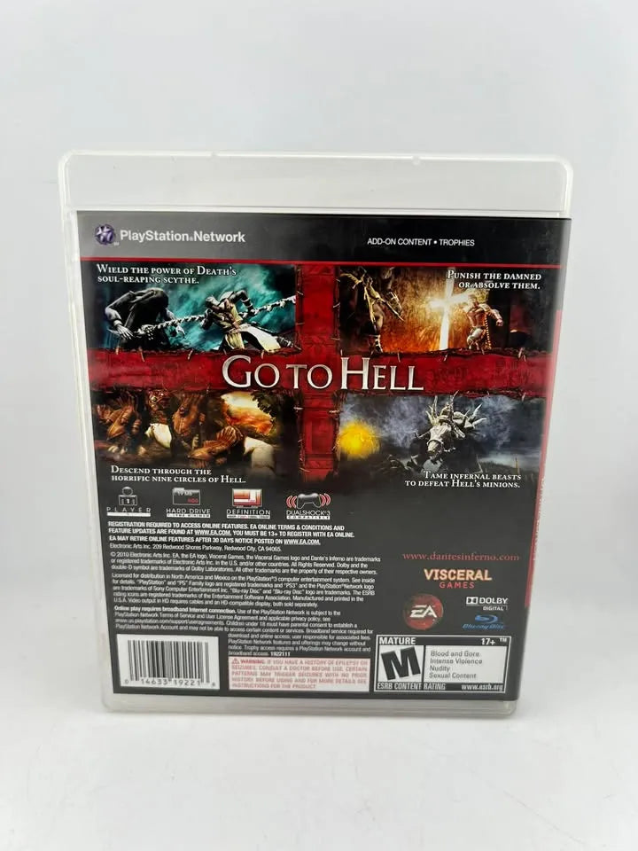 Dante's Inferno Divine Edition Playstation 3 PS3