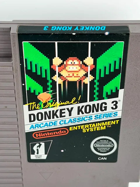 Donkey Kong 3 5 Screw CAN Nintendo NES