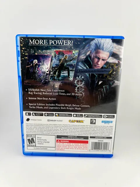 Devil May Cry 5: Special Edition Playstation 5 PS5