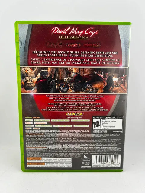 Devil May Cry HD Collection Xbox 360 X360