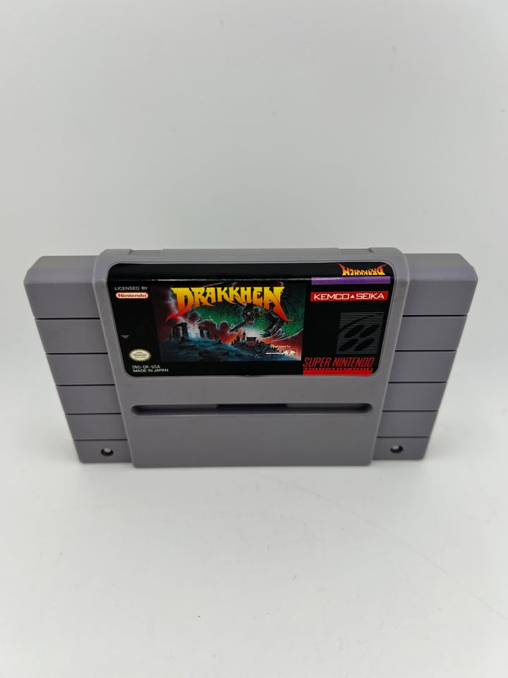 Drakkhen Super Nintendo SNES