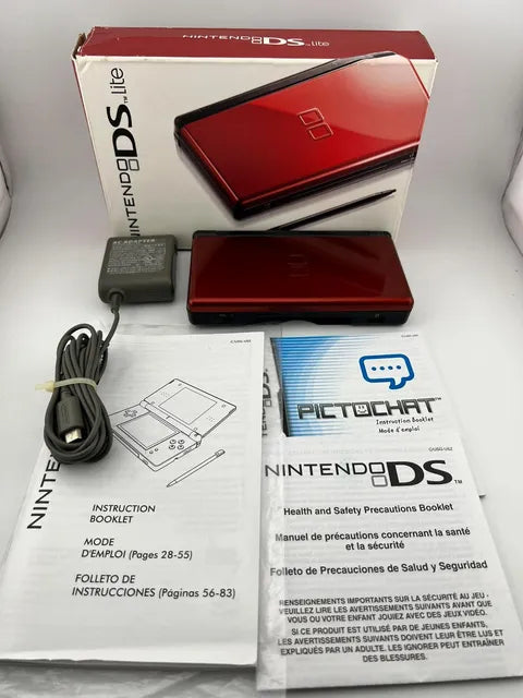 Console Nintendo DS Lite Crimson Black