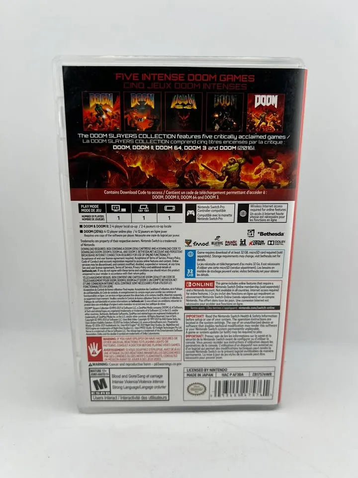 Doom Slayers Collection Nintendo Switch