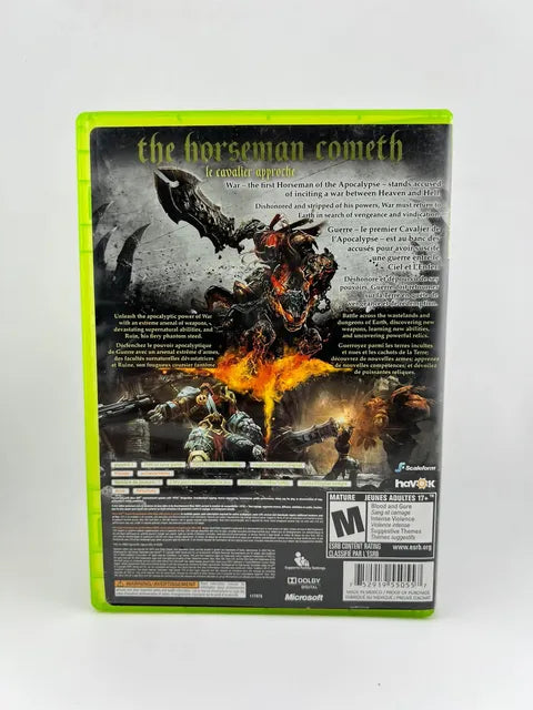 Darksiders Xbox 360 X360
