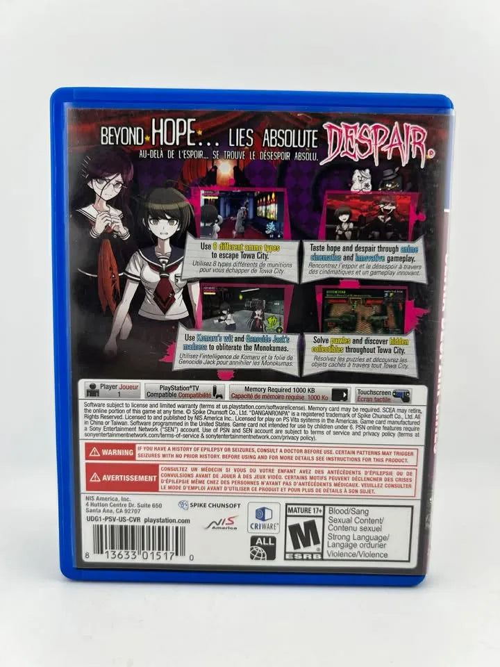 Danganronpa Another Episode: Ultra Despair Girls Playstation Vita