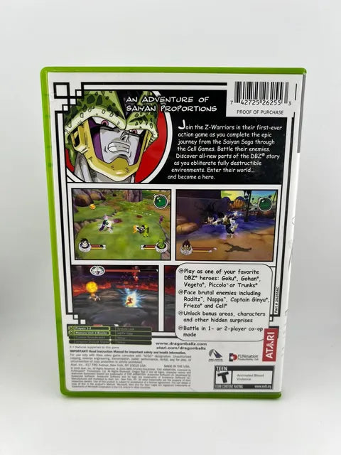 Dragon Ball Z Sagas Xbox
