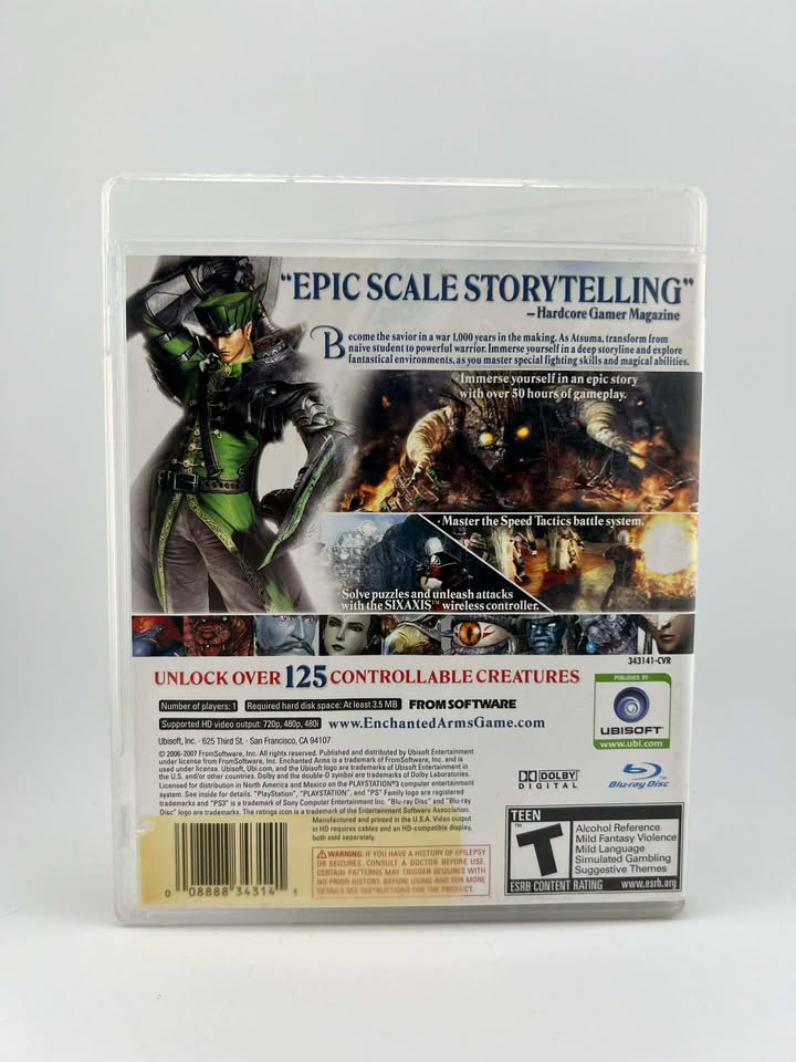 BRAZOS ENCANTADOS (PLAYSTATION 3 PS3)