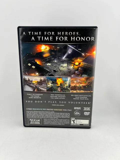 Medal of Honor European Assault Part of a Set Playstation 2 PS2