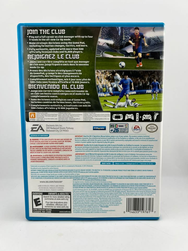 FIFA Soccer 13 Nintendo WIIU