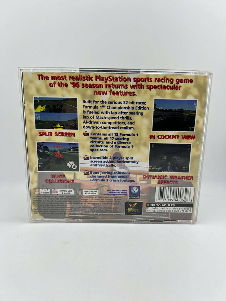 Formula 1 Championship Edition Playstation PS1