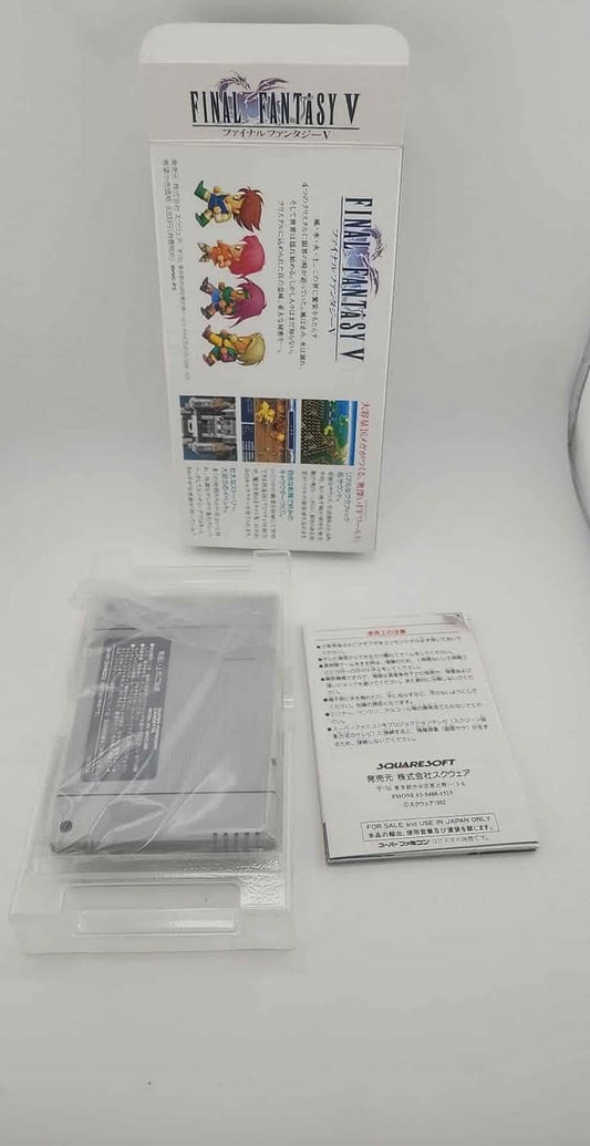Final Fantasy V 5 Jap import Super Famicom JSNES squaresoft