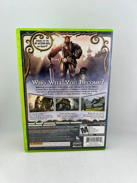 Fable II 2 Xbox 360 X360