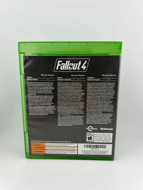 Fallout 4 Xbox One Xone