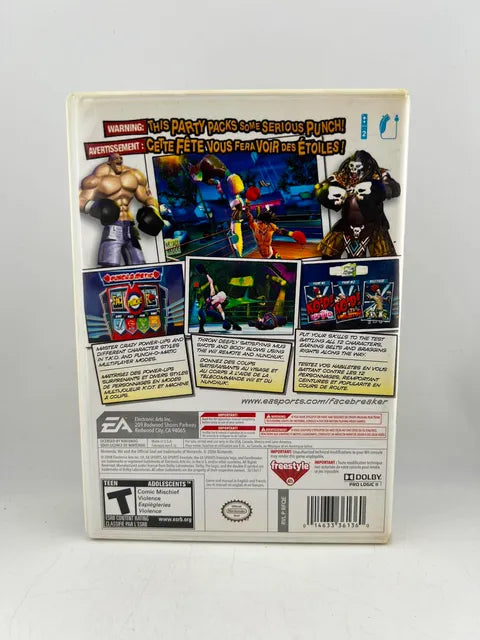 FaceBreaker K.O. Party Nintendo Wii