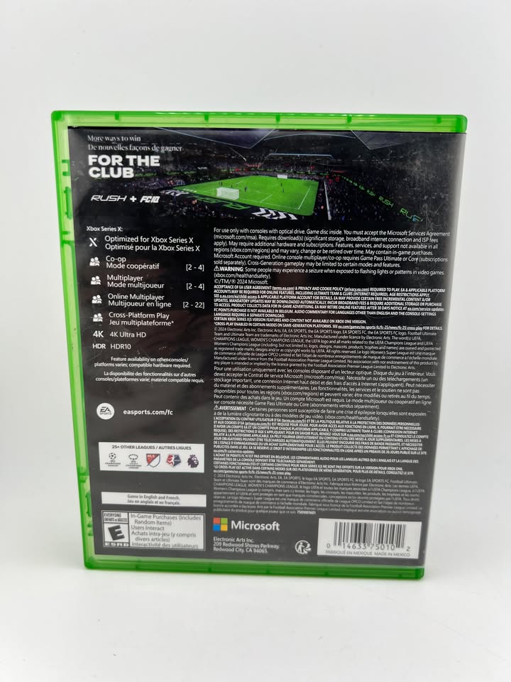 EA Sports FC 25 Xbox One Xone / Xbox Series Xseries