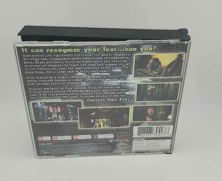 FEAR EFFECT (PS1 PLAYSTATION)