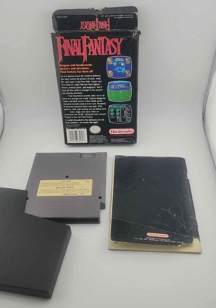 Final Fantasy En Boite Nintendo NES NINTENDO