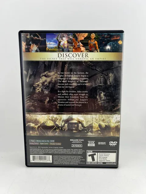 Final Fantasy XII 12 Playstation 2 PS2